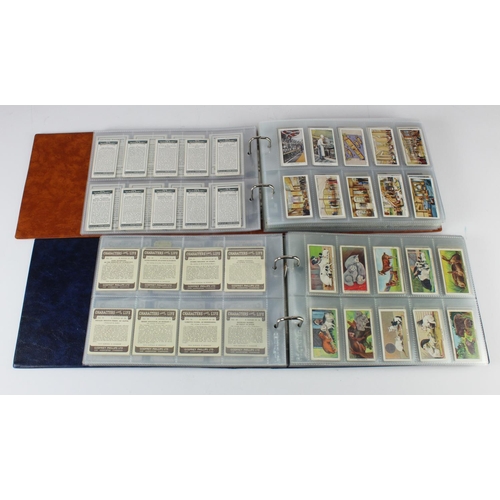 633 - Sets in sleeves - including CWS English Roses, G.Phillips Home Pets, Players Country Sports (L) x2, ... 