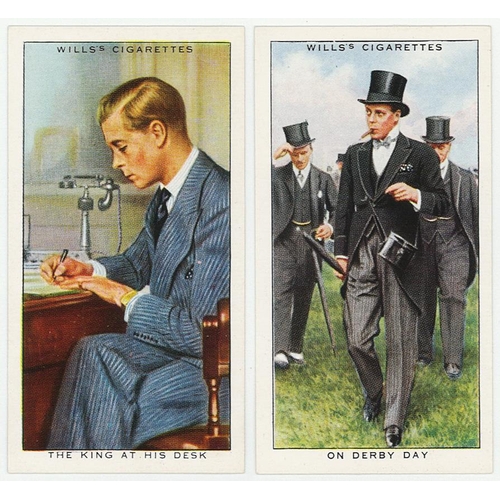 640 - Wills, complete set The Life of King Edward VIII (unissued) (in pages) Exc, cat value £1350