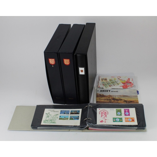 221 - Channel Islands FDC's in various binders, mid 1980's to 2002. With earlier in small album, mid 1970'... 