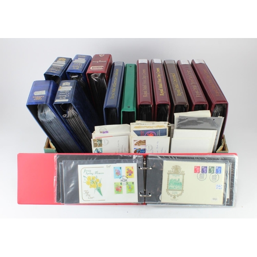 224 - Extensive GB FDC accumulation in many binders, early 1960's to c2000 covering Commemoratives, defini... 