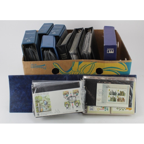 228 - GB FDC's housed 9x albums, plus a few loose, sourced from various collections so a varied mix of cov... 