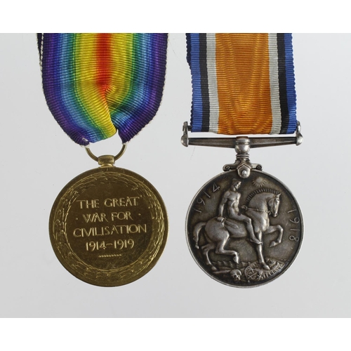 2315 - BWM & Victory Medal named (Lieut E. Milton). Mentioned in Despatches L/G 5th June 1919 serving with ... 