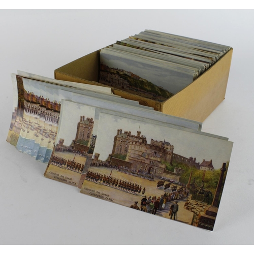 247 - Selection of topographical cards by C T Howard & W Carruthers, some duplication. (approx 500 cards)