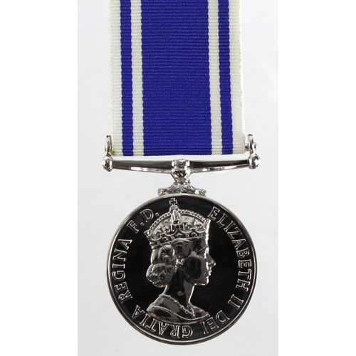 2563 - Police LSGC Medal QE2 (DEI GRATIA) named Const Herbert D W Lewis.