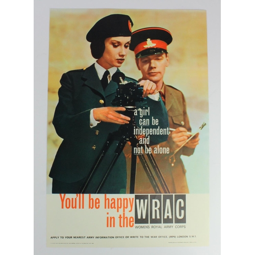 2566 - Poster Women's Royal Army Corps 1960/70's nice image