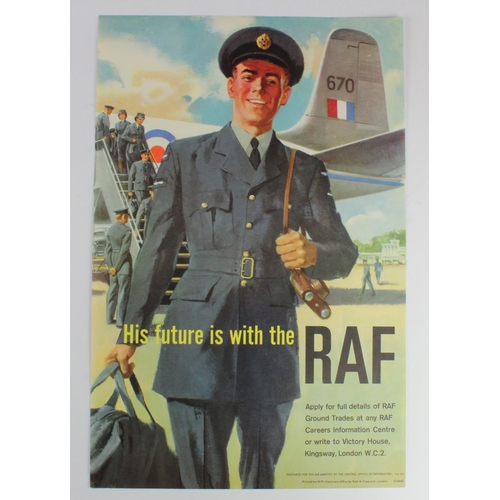 2579 - RAF Interest Poster RAF 1960's ? nice image