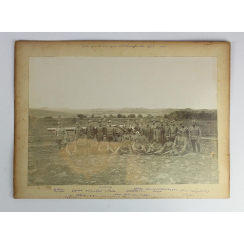 2617 - Royal Marine Artillery Boer War very fine photograph also a group photograph both with many names, f... 