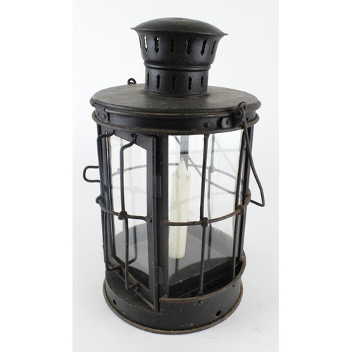 2690 - WW1 1916 dated British trench lantern nice example.