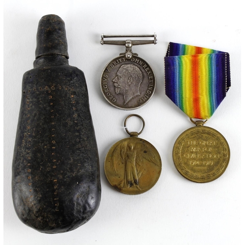 2723 - WW1 medals - Victory Medal 116327 A.Sjt S J Ruffel 7-Canadian Inf (born Stebbing, Essex). Victory Me... 