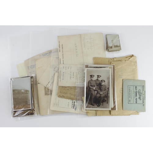 2725 - WW1 officer photos documents to 2/LT H H Pate MGC. Some good photos taken in Turkey and the Black Se... 