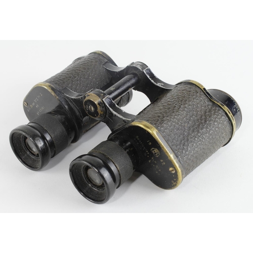 2757 - WW2 British army issue Binoculars dated 1942.