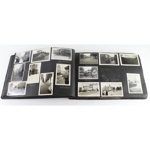 2777 - WW2 large photo album full of photos of Holland, France, Belgium, Germany etc., taken by a US War ph... 