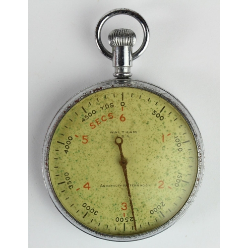 2799 - WW2 Royal Navy Waltham No 6 Pattern Torpedo Timer. Not working but makes a great display piece.