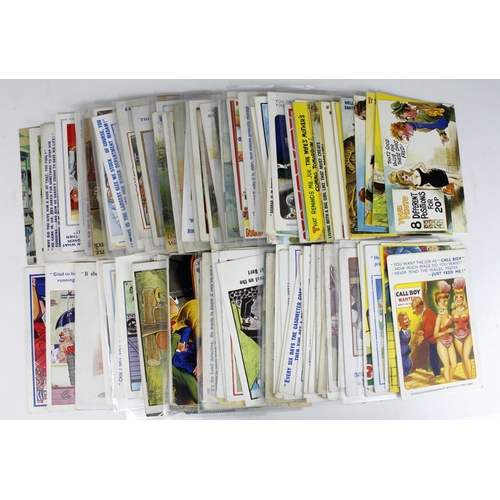 284 - Comic, small box housing original selection, various artists (approx 143 cards)