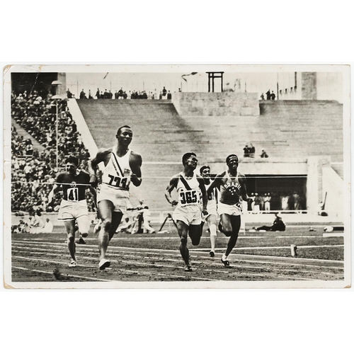 320 - Jesse Owens, Olympics 1936, postally used at time, some creasing (1)