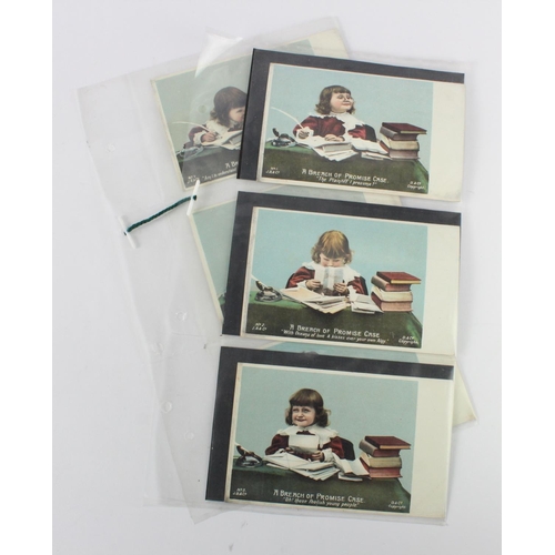 325 - Legal parody comic postcards, girl as judge, published Beagles London, complete set. (6 cards)