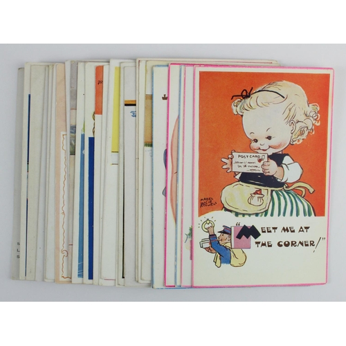 328 - Mabel Lucie Attwell, good mixed collection (approx 24 cards)