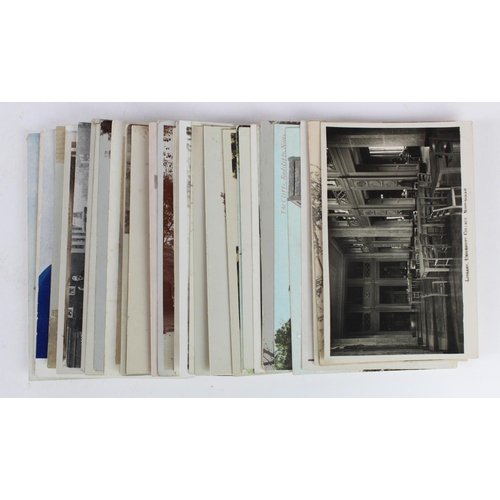 344 - Nottinghamshire selection across one county with RP's & street scenes. Noted East Kirkby, Royal Proc... 