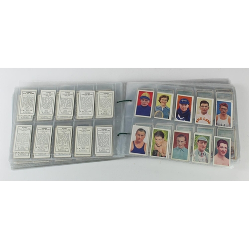 495 - Sleeved bundle of Cigarette cards, some scarcer inc Cope, Cohen Weenen, Taddy, etc) mixed condition ... 