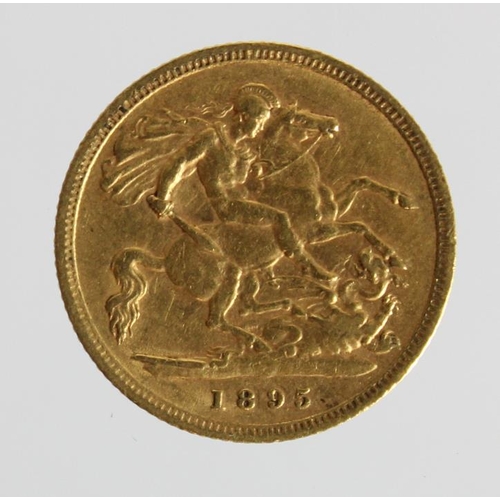 522 - Half Sovereign 1895 GF