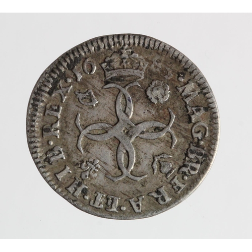 656 - Maundy Fourpence 1683 VF