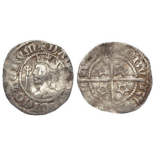 988 - Scotland, David II silver penny 1357-1367, Second Coinage, S.5114, nVF, slightly crinkled. UKDFD Ref... 