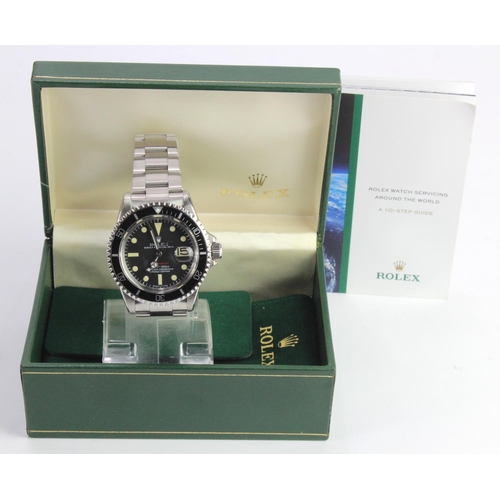 648 - Gents Rolex Oyster Perpetual Submariner steel-cased wristwatch, ref 1680/ 3320029. with submariner w... 