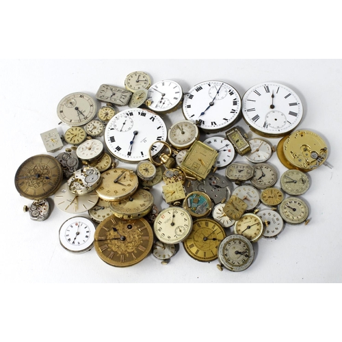 672 - Assortment of wristwatch / pocket watch dials