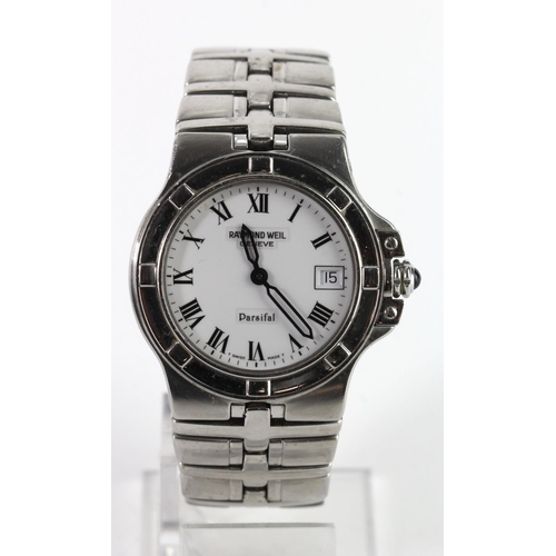 674 - Ladies stainless steel Raymond Weil 