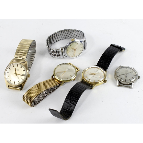 685 - Five manual wind gents wristwatches by Sekonda, Rotary, Smiths, Olma & Services, all working when ca... 