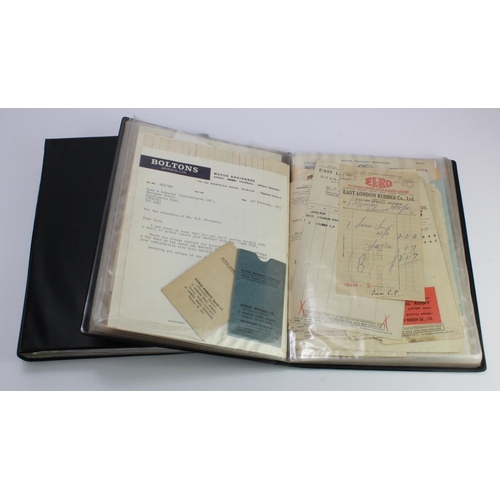 227 - Advertising interest  original unpicked collection of Ipswich related business / company documents,... 