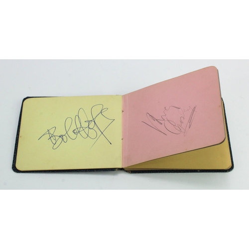 229 - Autograph Album. An autograph album containing numerous signatures, circa 1940s - 50s, including Bin... 