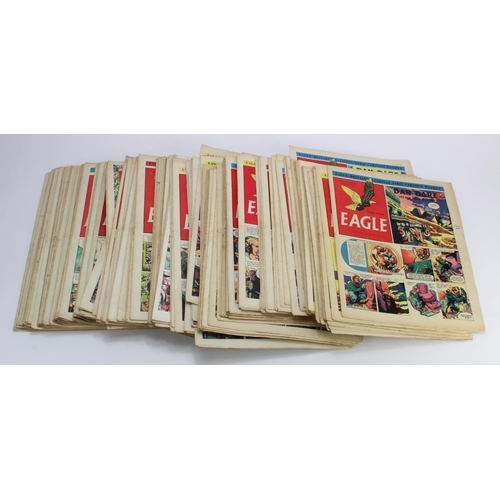 246 - Eagle Comics. 209 original issues, a complete run from vol. 1 no. 1 to vol. 4 no. 1, 1950-53