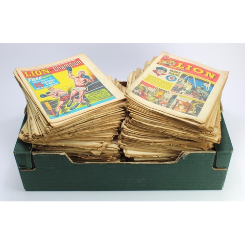 261 - Lion Comics. A large collection of approximately 280 Lion Comics, circa 1960s