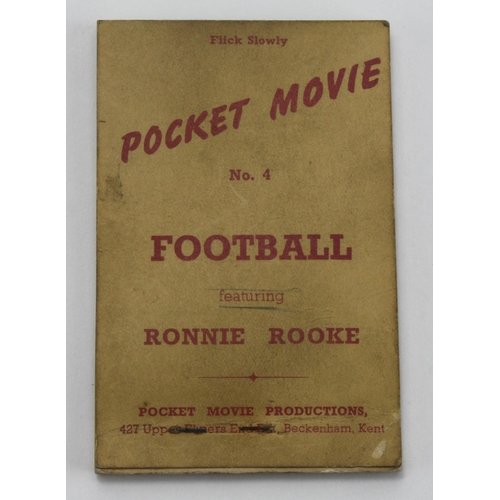 373 - Ronnie Rooke Pocket Movie No 4 Football flicker book