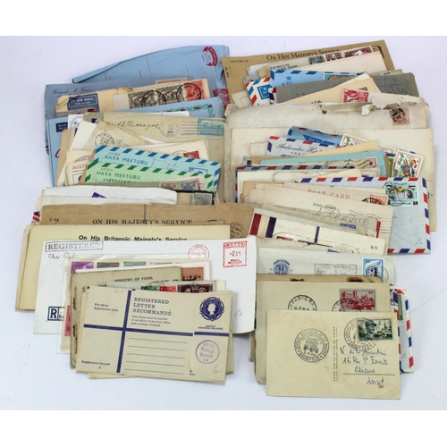 1013 - Shoebox of mixed World postal history (qty)