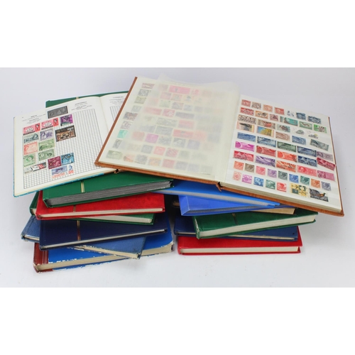 1034 - World used lot in several stockbooks / binders. General used mix, all well filled with no dominant c... 