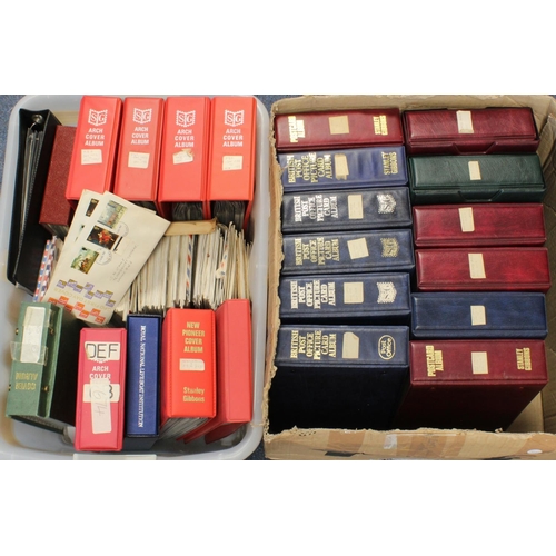 1045 - Giant lot of Covers in albums & loose inc RNLI, Benham defins, Royal Mail defns, plus a large collec... 