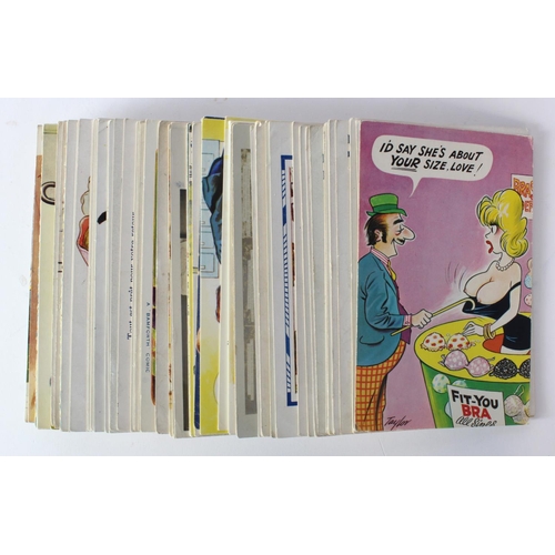 1098 - Bamforth Comic cards, wide range noted covering early to modern (approx 87)