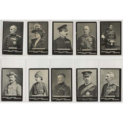 1195 - Churchman - Boer War Celebrities & Actresses, complete set in pages, G or better cat value £1000