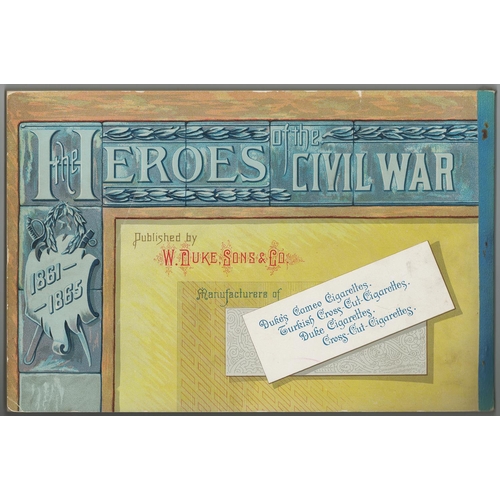 1210 - Duke, U.S.A. - The Heroes of the Civil War, Printed album complete and in good condition, cat value ... 