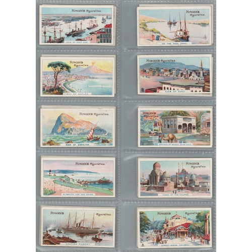 1211 - Edwards, Ringer & Bigg - A Tour Round the World, complete set in pages, VG cat value £600