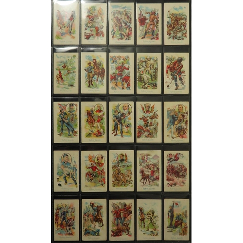 1228 - Ogden - Victoria Cross Heroes, complete set in large pages, G - VG cat value £1200