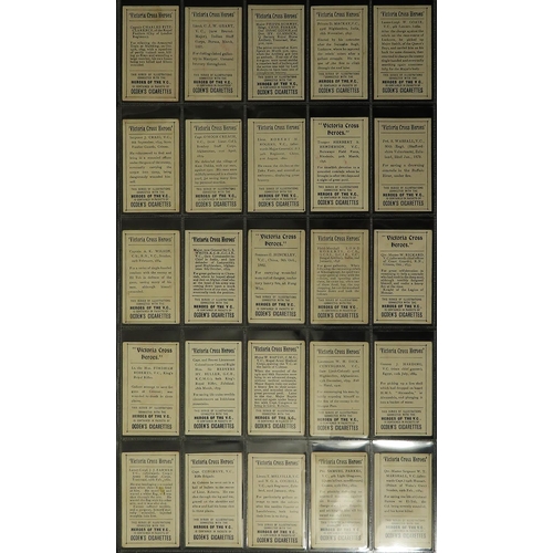 1228 - Ogden - Victoria Cross Heroes, complete set in large pages, G - VG cat value £1200