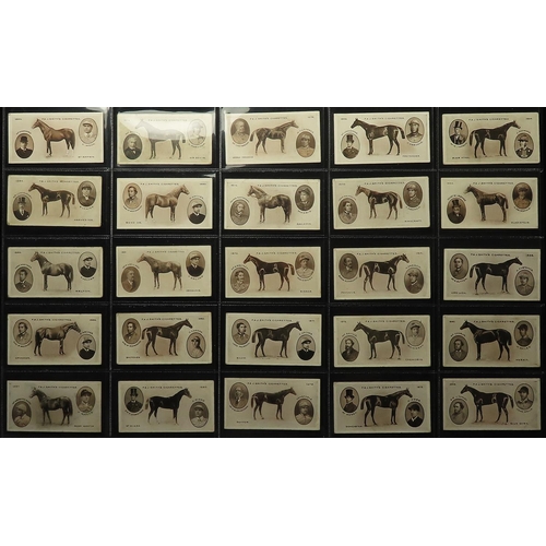 1242 - Smith - Derby Winners, complete set in a large page, mixed condition mainly G - VG cat value £800