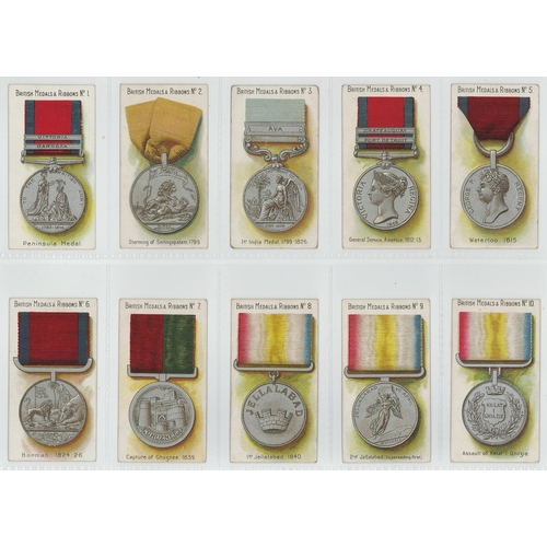 1247 - Taddy - British Medals & Ribbons, complete set in pages, mainly VG, cat value £650