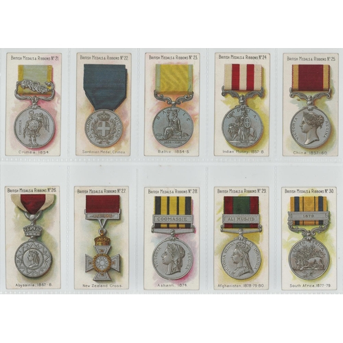 1247 - Taddy - British Medals & Ribbons, complete set in pages, mainly VG, cat value £650