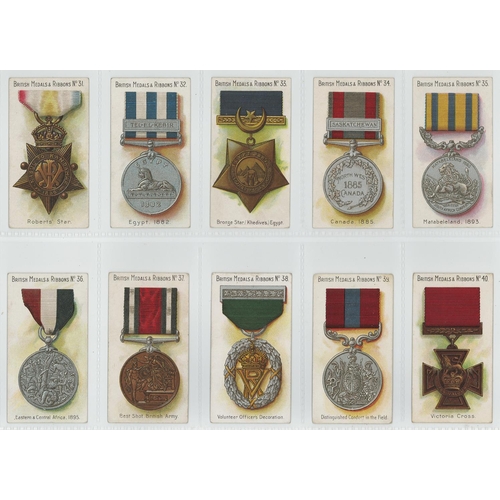 1247 - Taddy - British Medals & Ribbons, complete set in pages, mainly VG, cat value £650