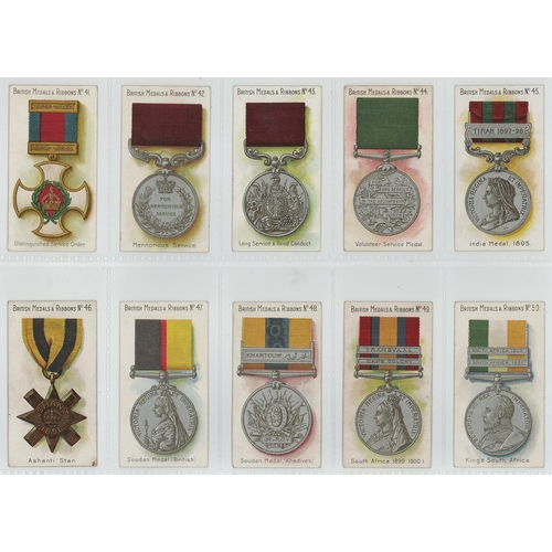 1247 - Taddy - British Medals & Ribbons, complete set in pages, mainly VG, cat value £650