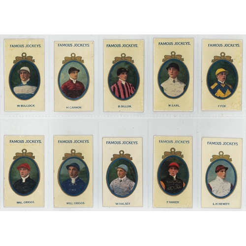 1250 - Taddy - Famous Jockeys (no frame), complete set in pages, VG cat value £875